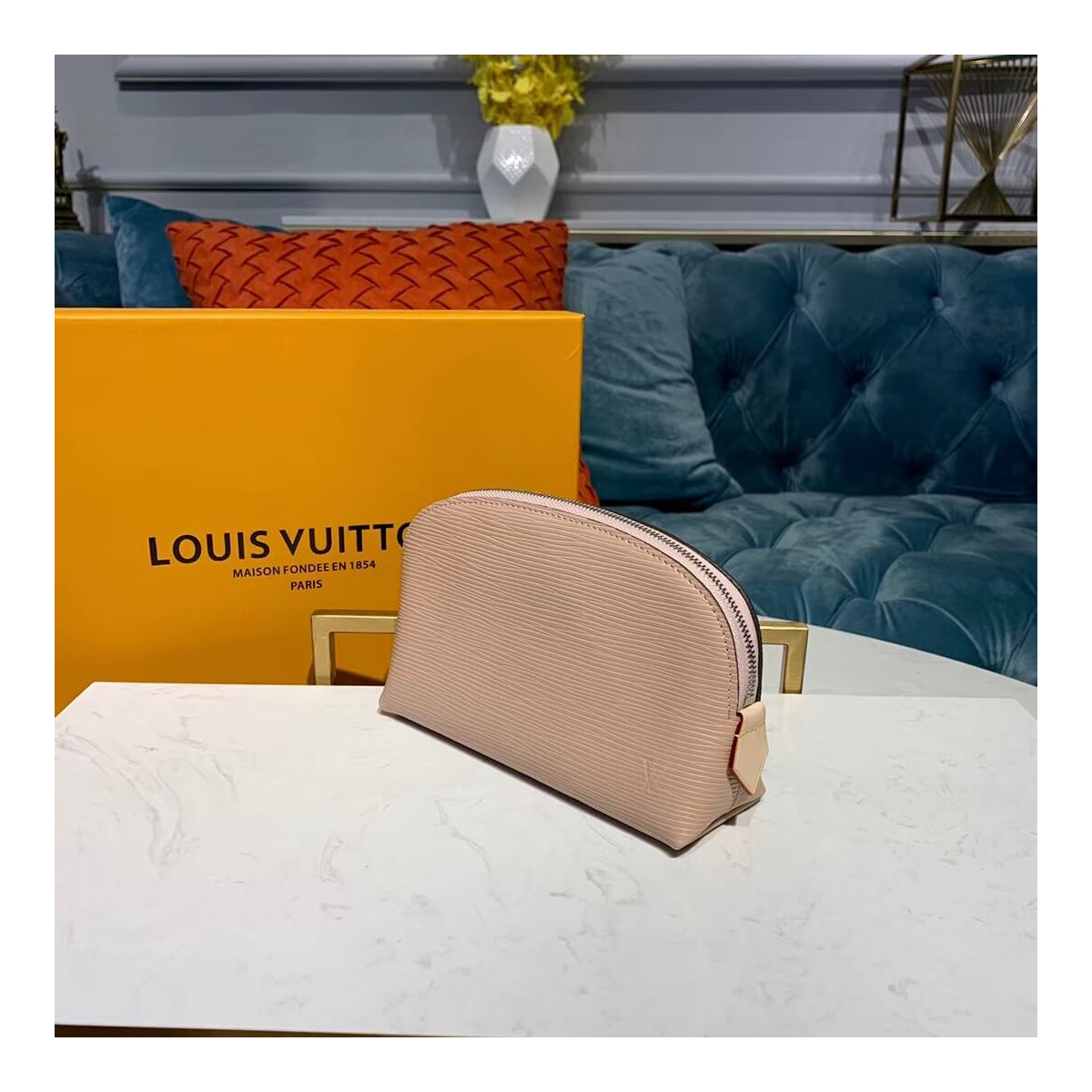 Louis Vuitton Epi Leather Cosmetic Pouch M60024