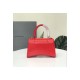 Balenciaga Hourglass XS Shiny Box Calfskin Tote