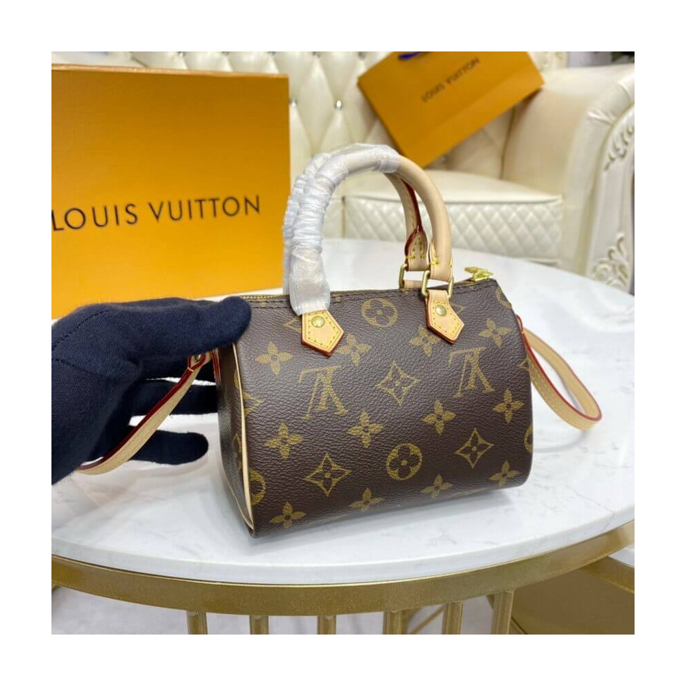 Louis Vuitton Monogram Canvas Nano Speedy M61252