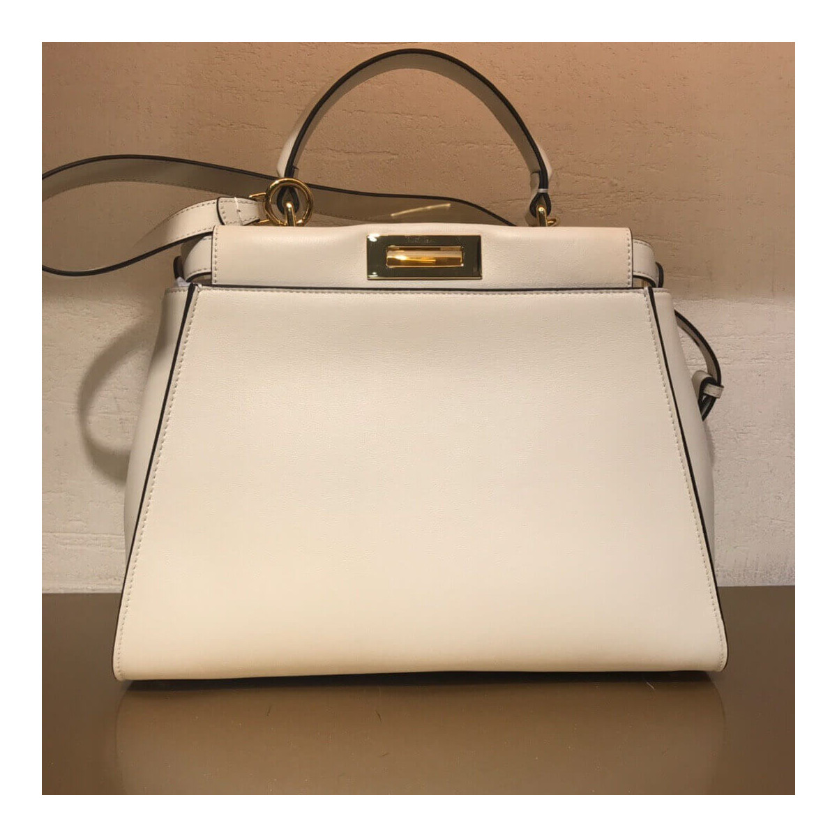 Fendi Peekaboo Iconic Medium Pocket Bag 8BN312