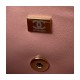 Chanel Mini Flap Bag With Top Handle AS2431 in Iridescent Lambskin