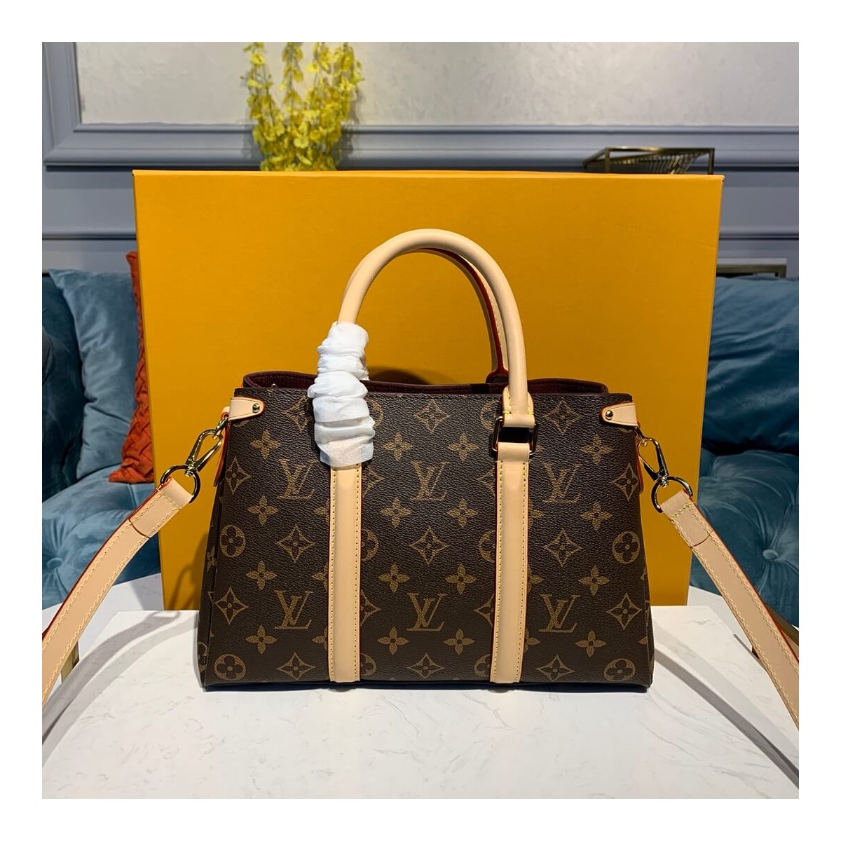 Louis Vuitton Monogram Canvas Soufflot BB M44815