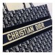 Christian Dior Small Book Tote Embossed Velvet M1296