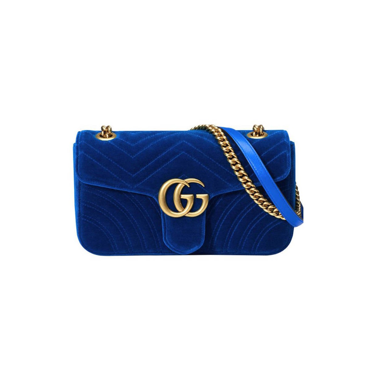 Gucci GG Marmont Velvet Shoulder Bag 443497