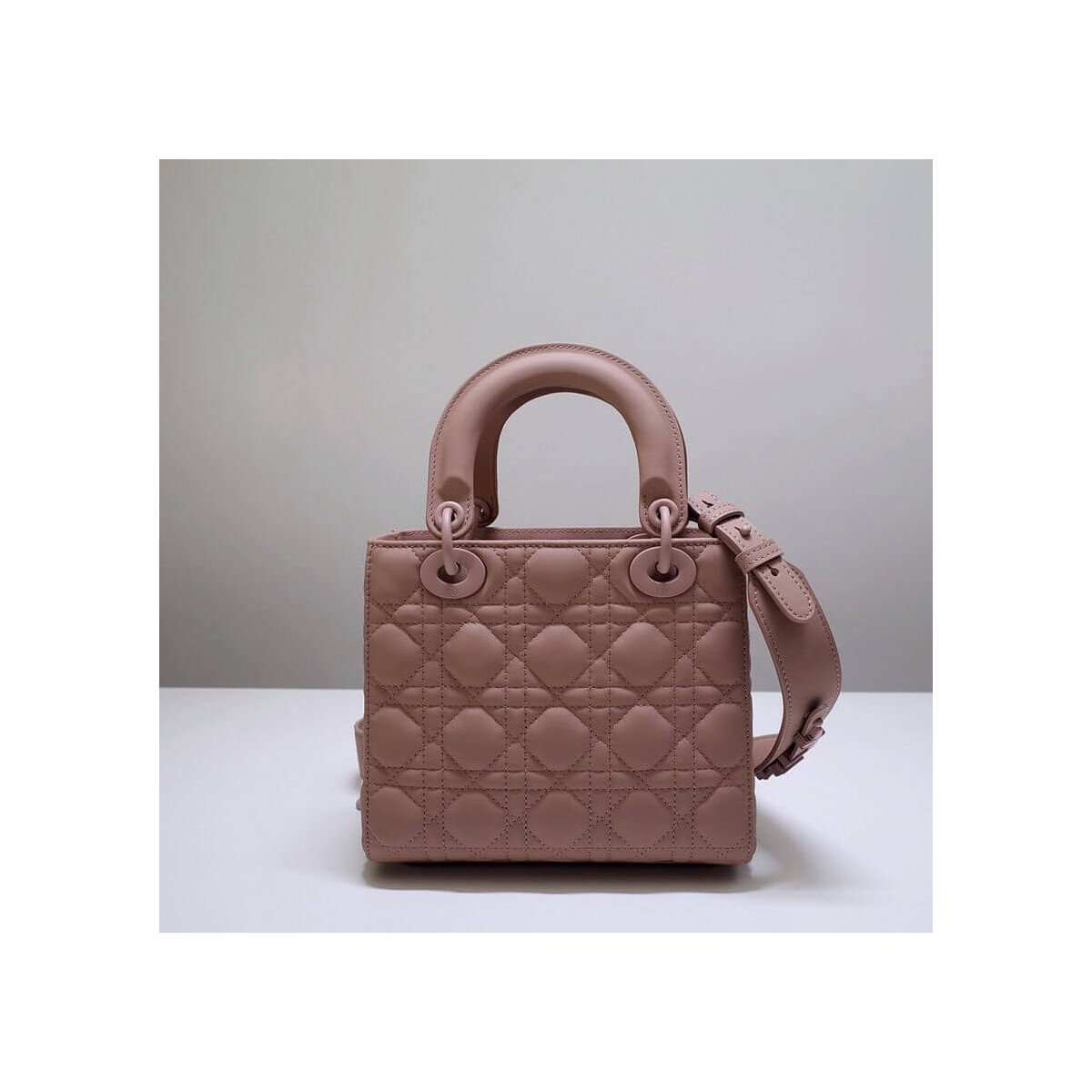 Lady Dior My ABCDior Bag in Ultramatte Cannage Calfskin M0538