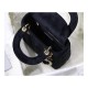 Christian Dior Velvet Mini Lady Dior Bag M505S