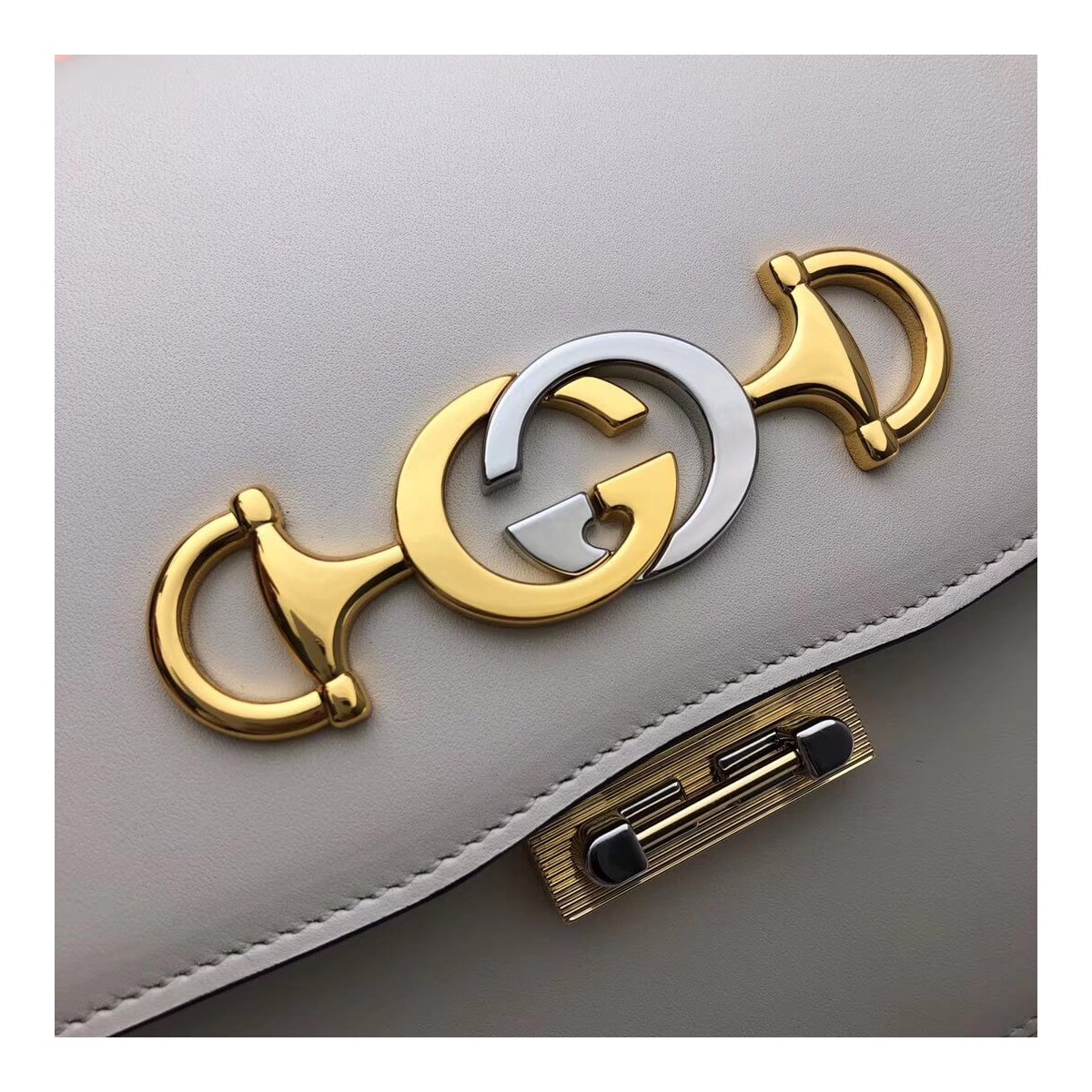 Gucci Zumi Smooth Leather Small Shoulder Bag 576388