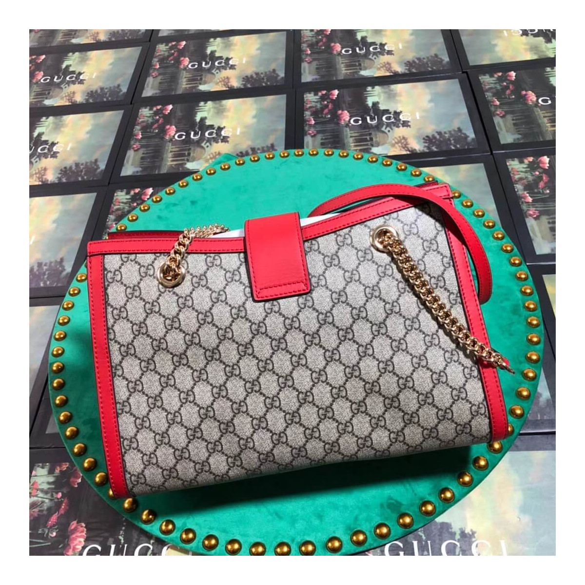 Gucci Padlock Medium GG Shoulder Bag 479197