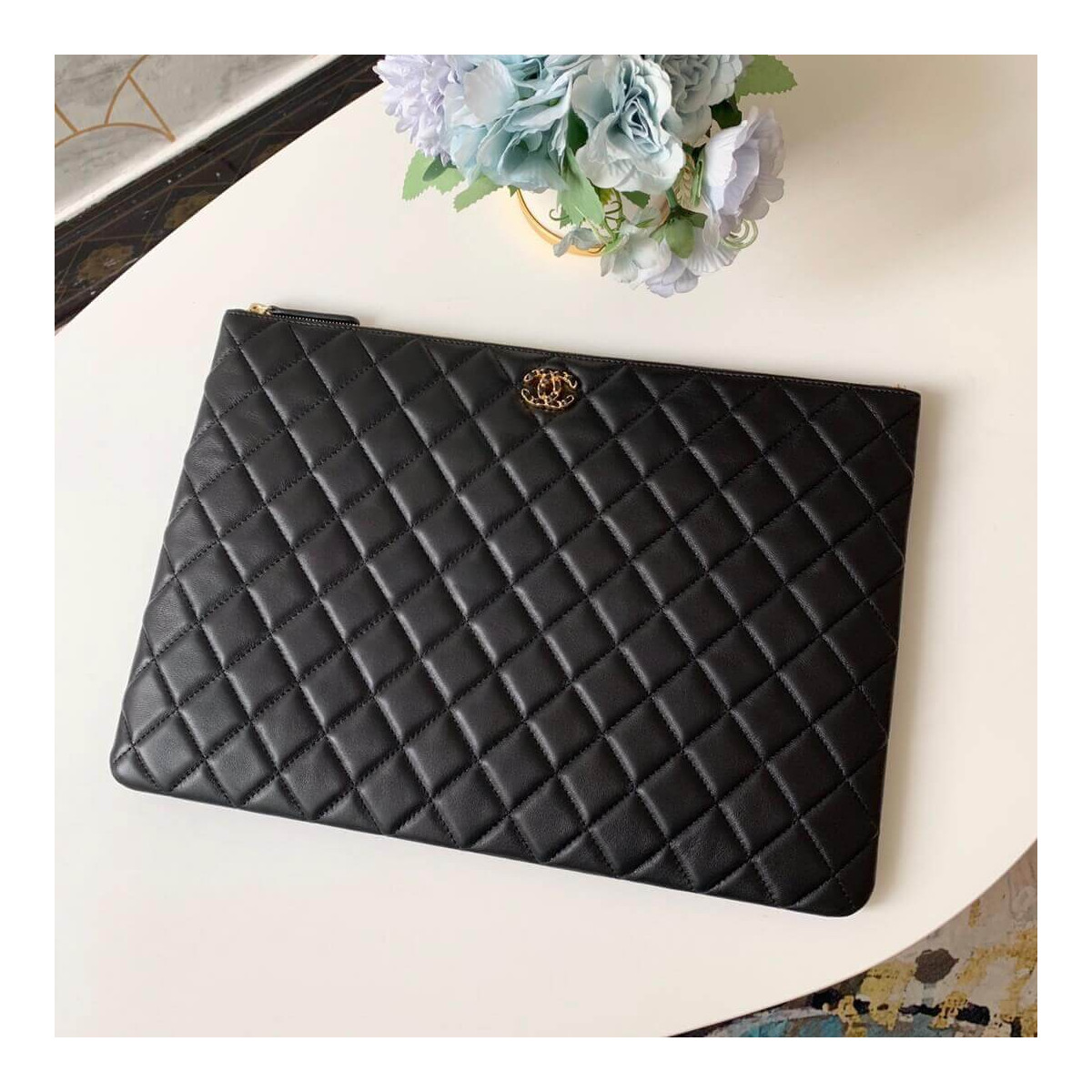 Chanel Larger Zip Pouch 31531