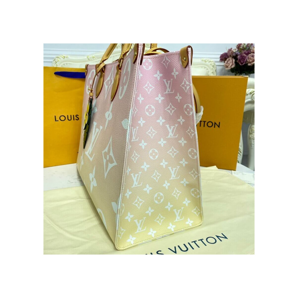 Louis Vuitton Onthego GM M57461 Pink