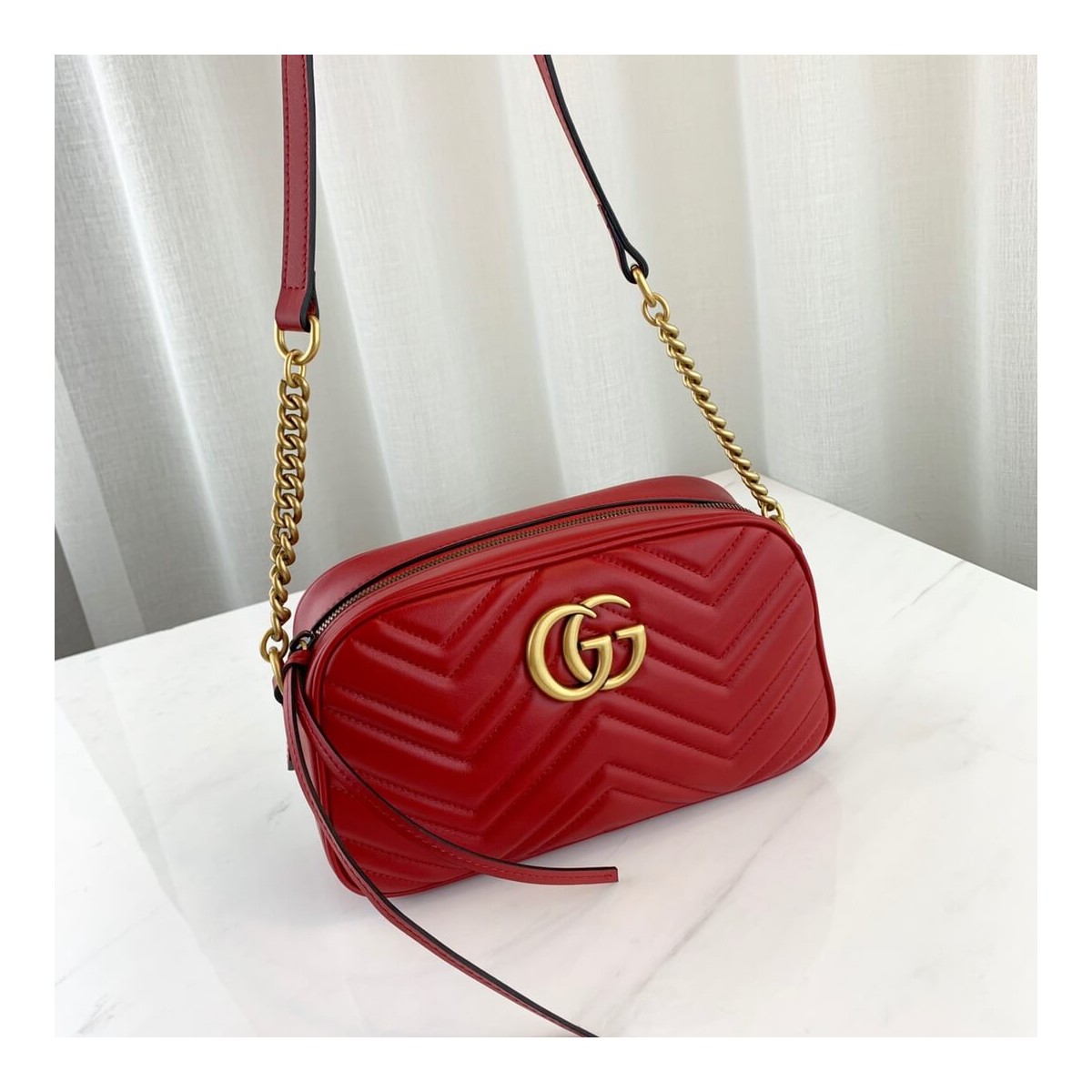 Gucci GG Marmont Matelassé Shoulder Bag 447632