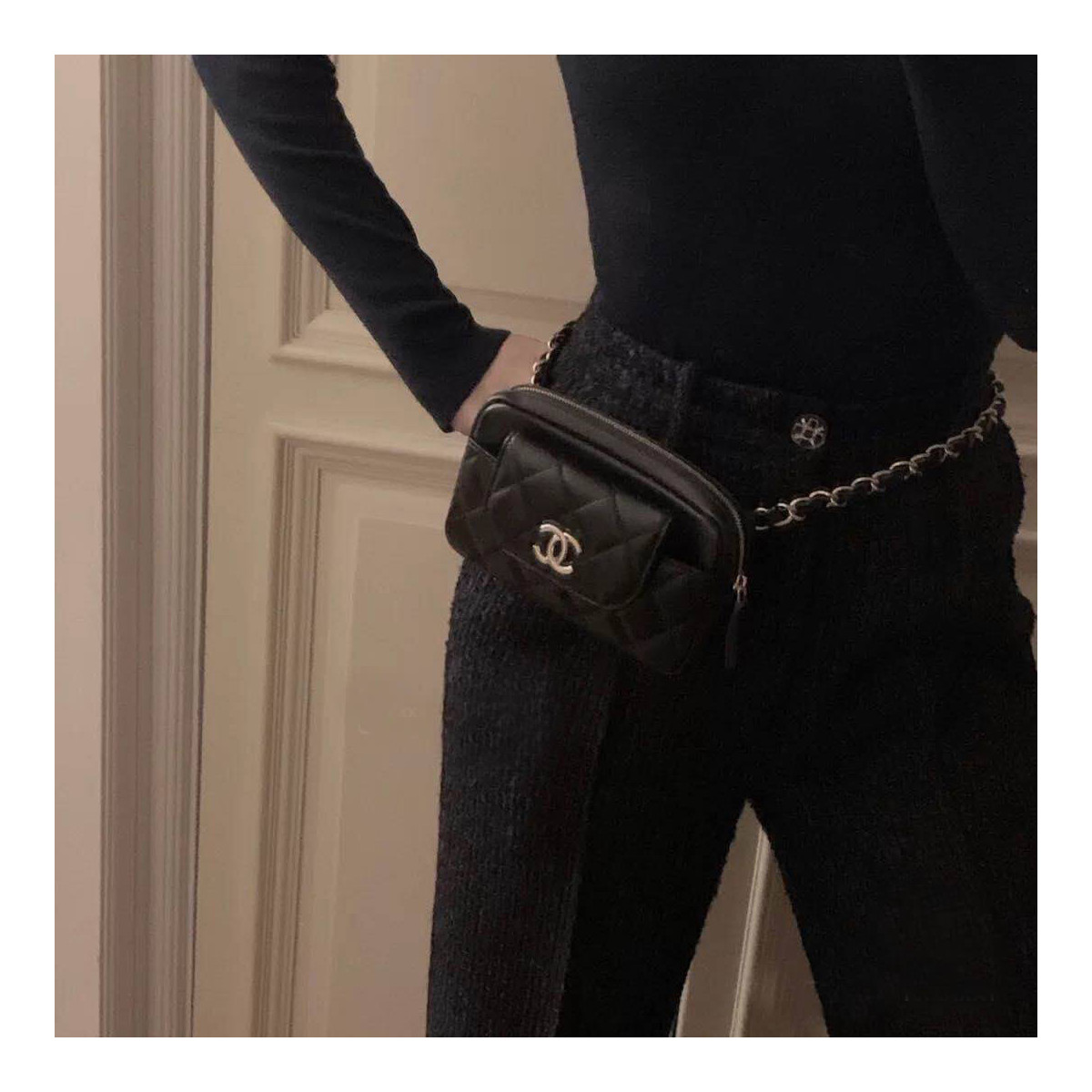 Chanel Waist Bag With Pouch AP1192