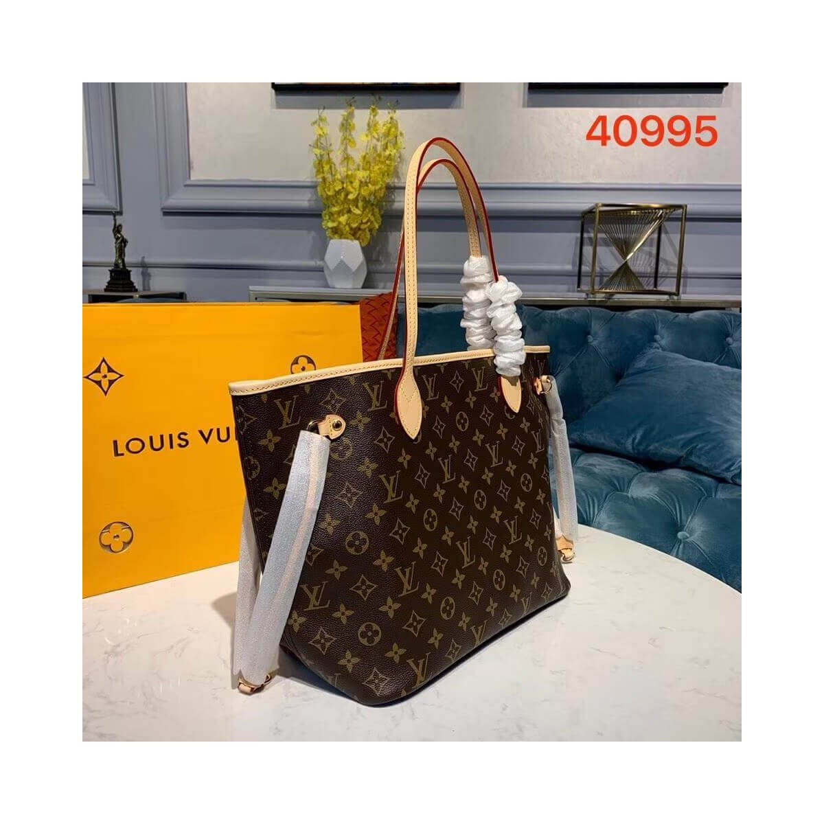 Louis Vuitton Monogram Canvas Neverfull MM M40995