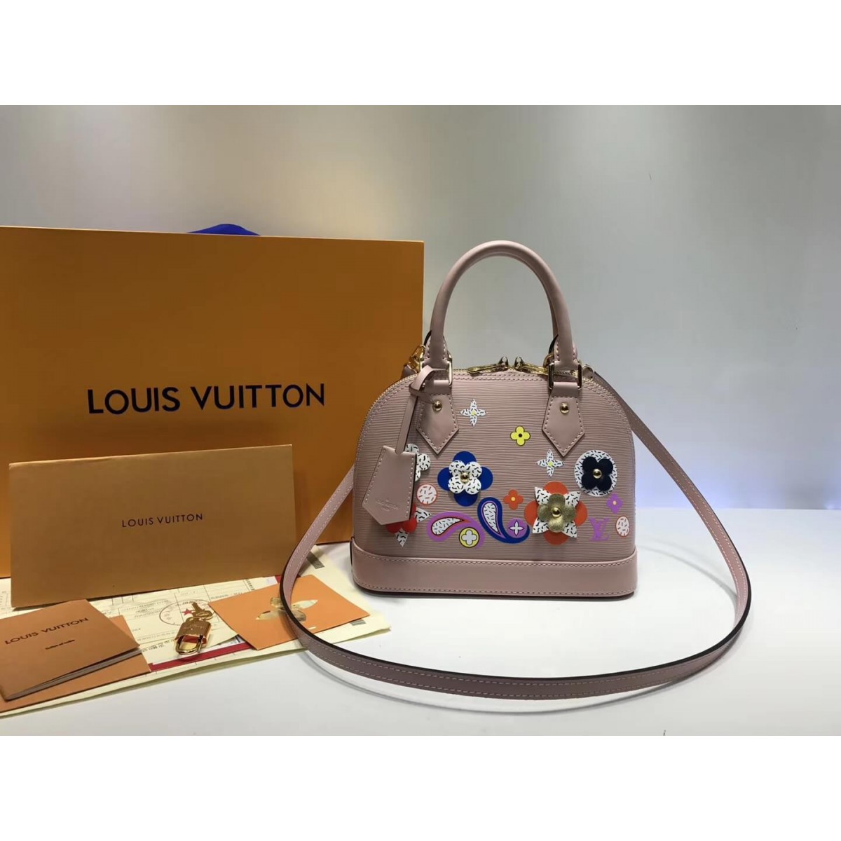 Louis Vuitton Epi Leather Alma BB M54836