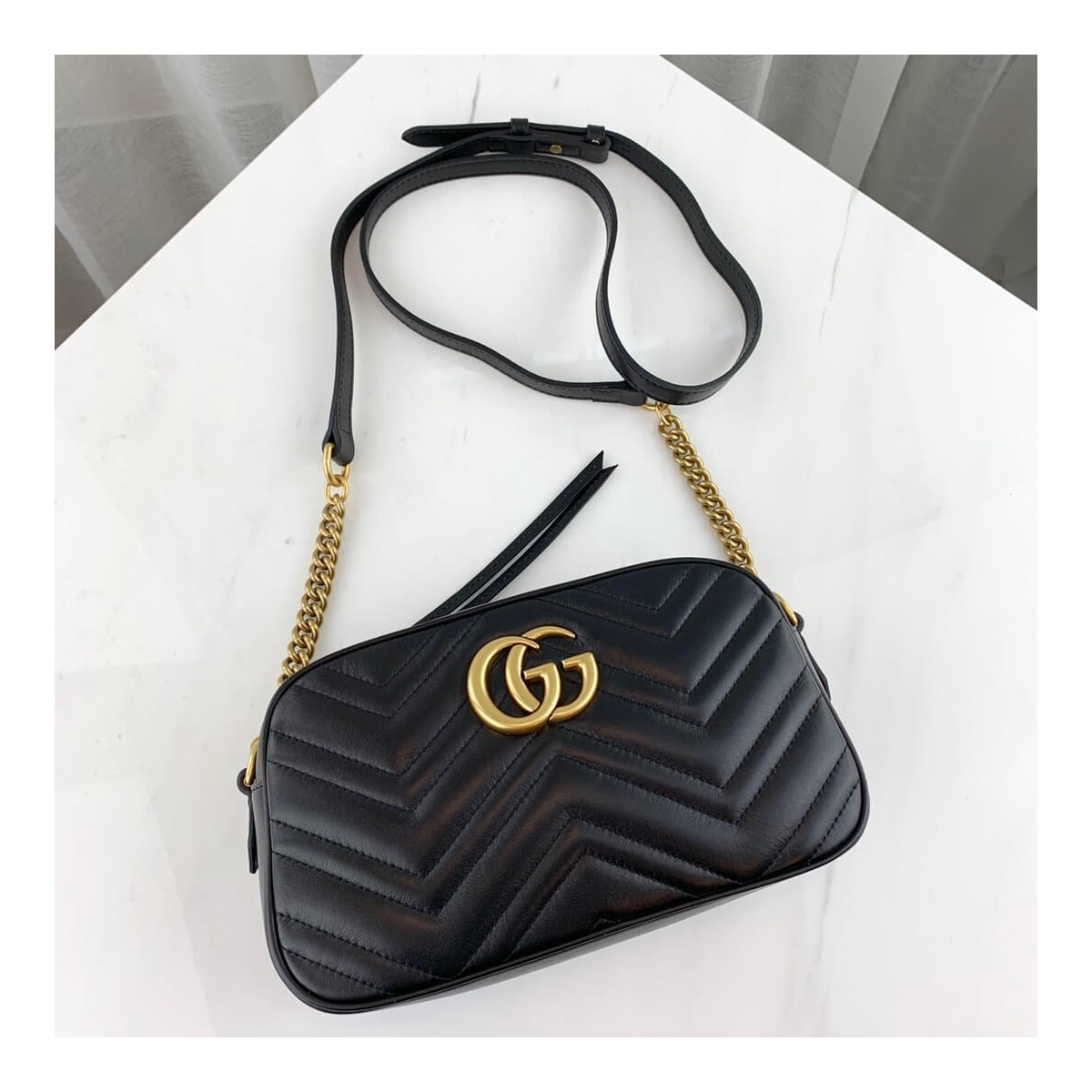 Gucci GG Marmont Matelassé Shoulder Bag 447632