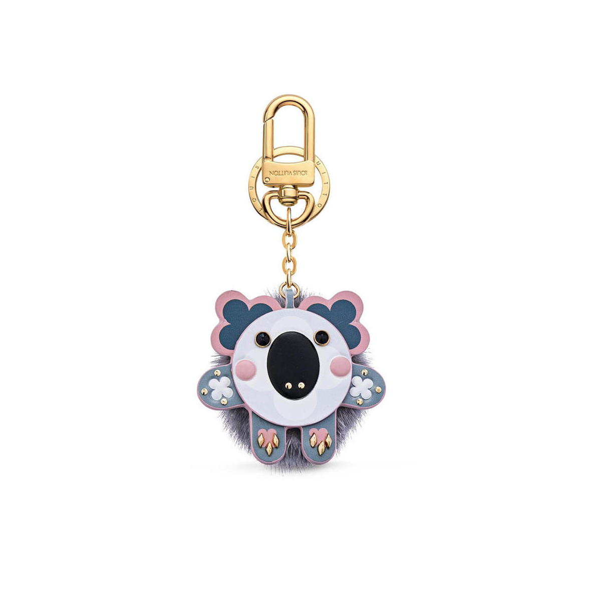 Louis Vuitton Wild Fur Koala Bag Charm And Key Holder M64258