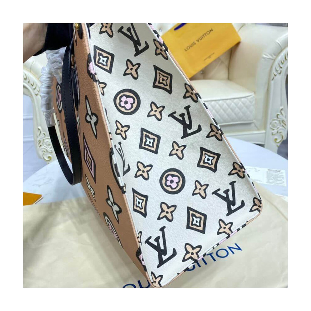 Louis Vuitton Monogram Print Onthego GM M45814 M45815