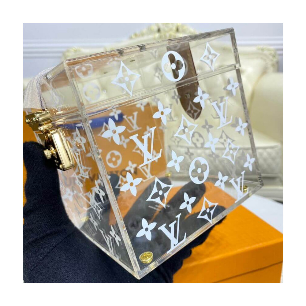 Louis Vuitton Cube Scott Box in Transparent GI0481