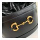 Gucci 1955 Horsebit Bucket Bag 602118 Black