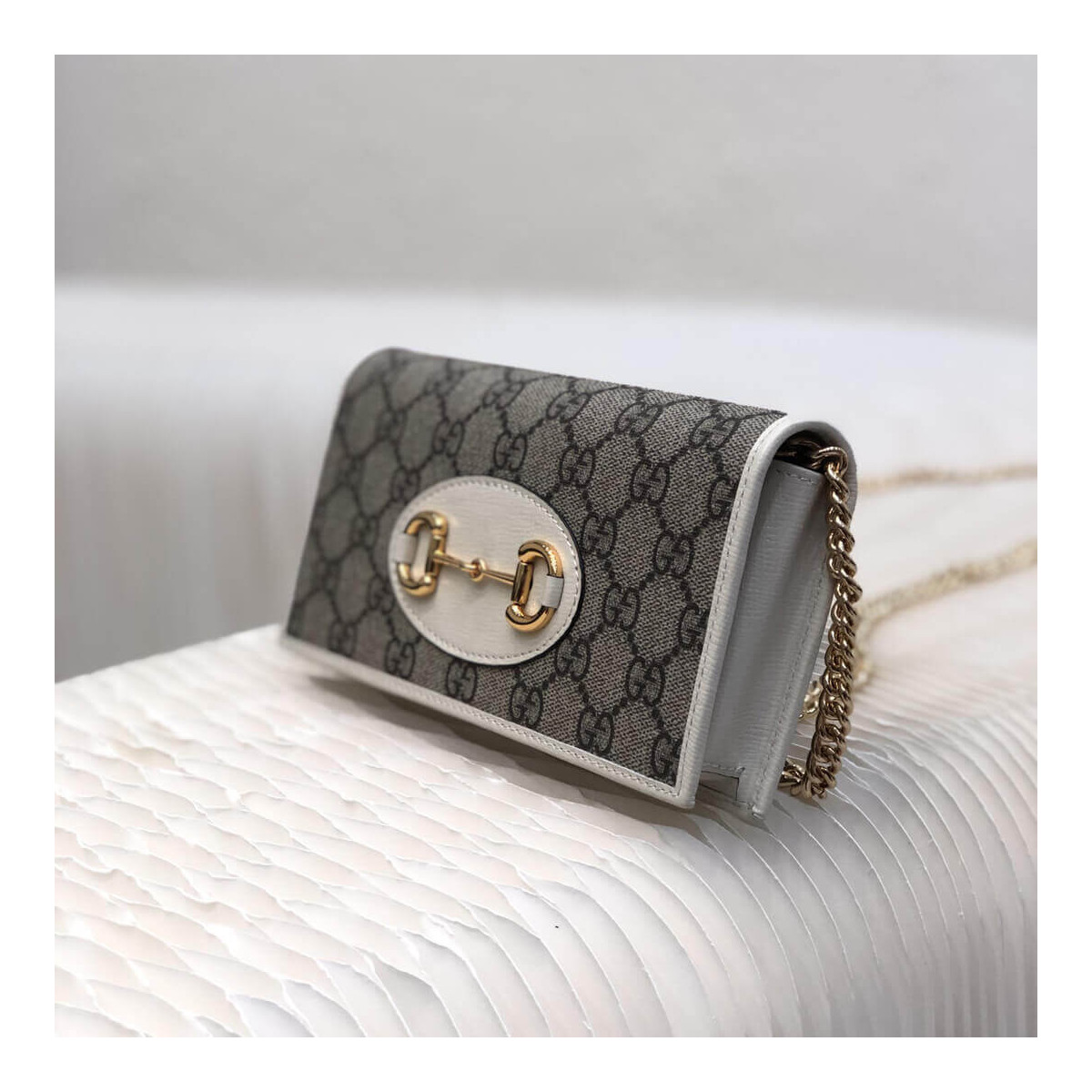 Gucci 1955 Horsebit Wallet With Chain 621892