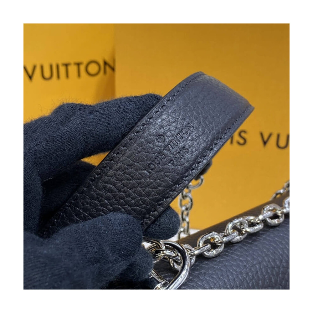 Louis Vuitton Taurillon Leather Twist Mini M58597