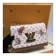 Louis Vuitton Monogram Canvas Twist MM M44408