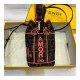 Fendi Mon Tresor Roma Amor Fabric Mini Bag 8BS010