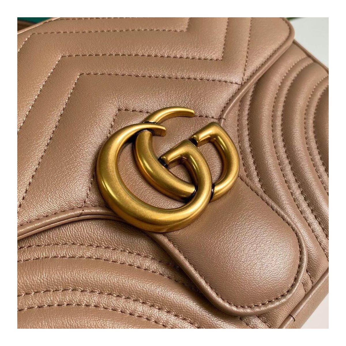 Gucci GG Marmont Matelasse Top Handle Bag 498110