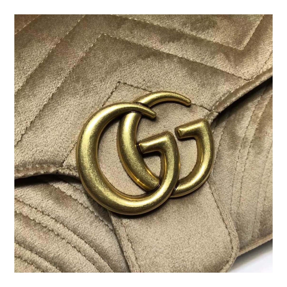 Gucci GG Marmont Velvet Shoulder Bag 443497