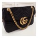 Gucci GG Marmont Medium Velvet Shoulder Bag 443496