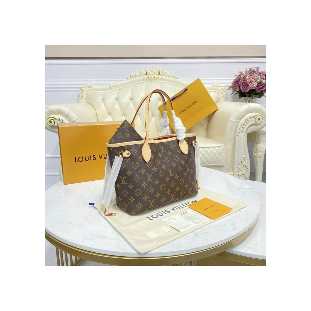 Louis Vuitton Monogram Neverfull PM M41000 M41001 M41245