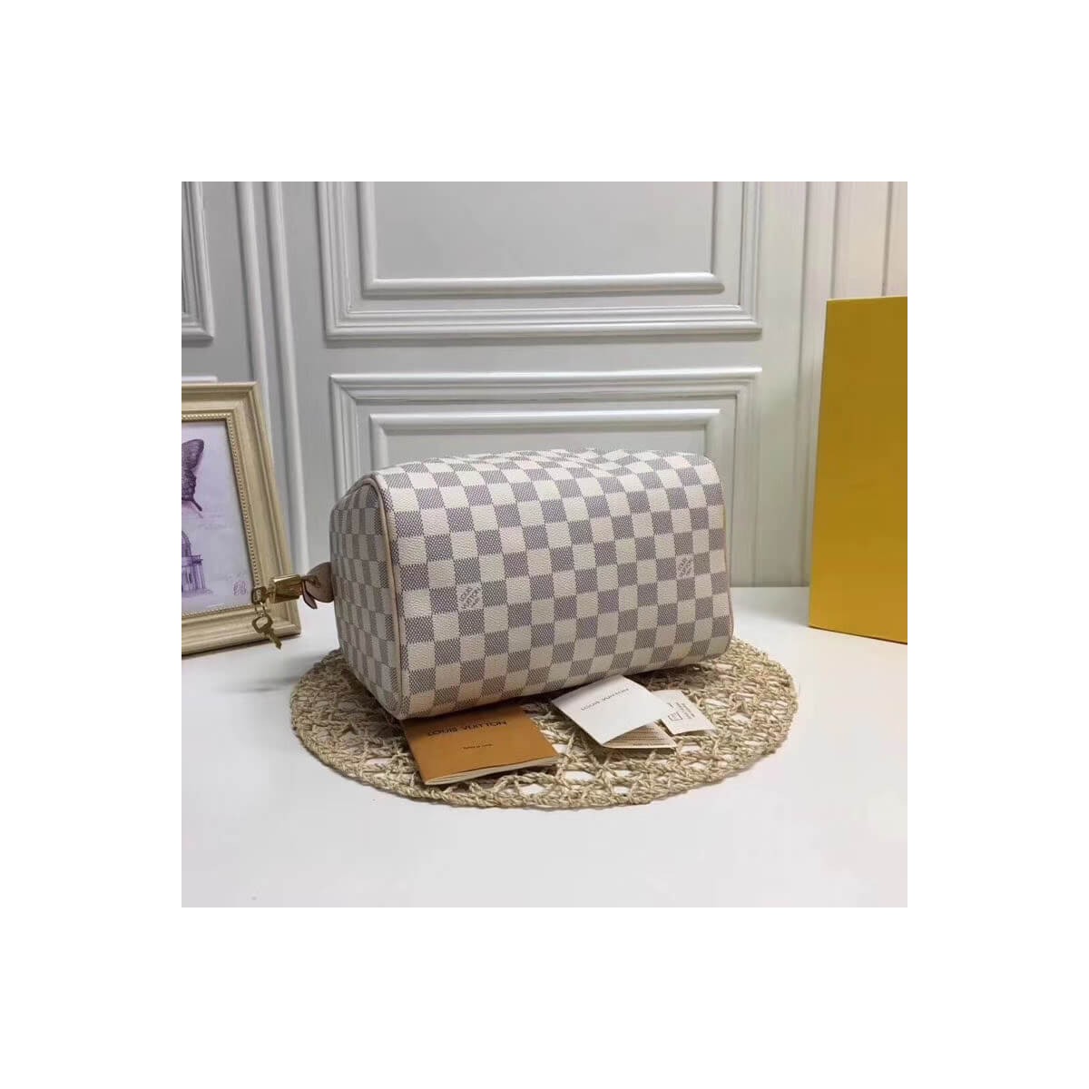 Louis Vuitton Damier Azur Canvas Speedy 25 N41371