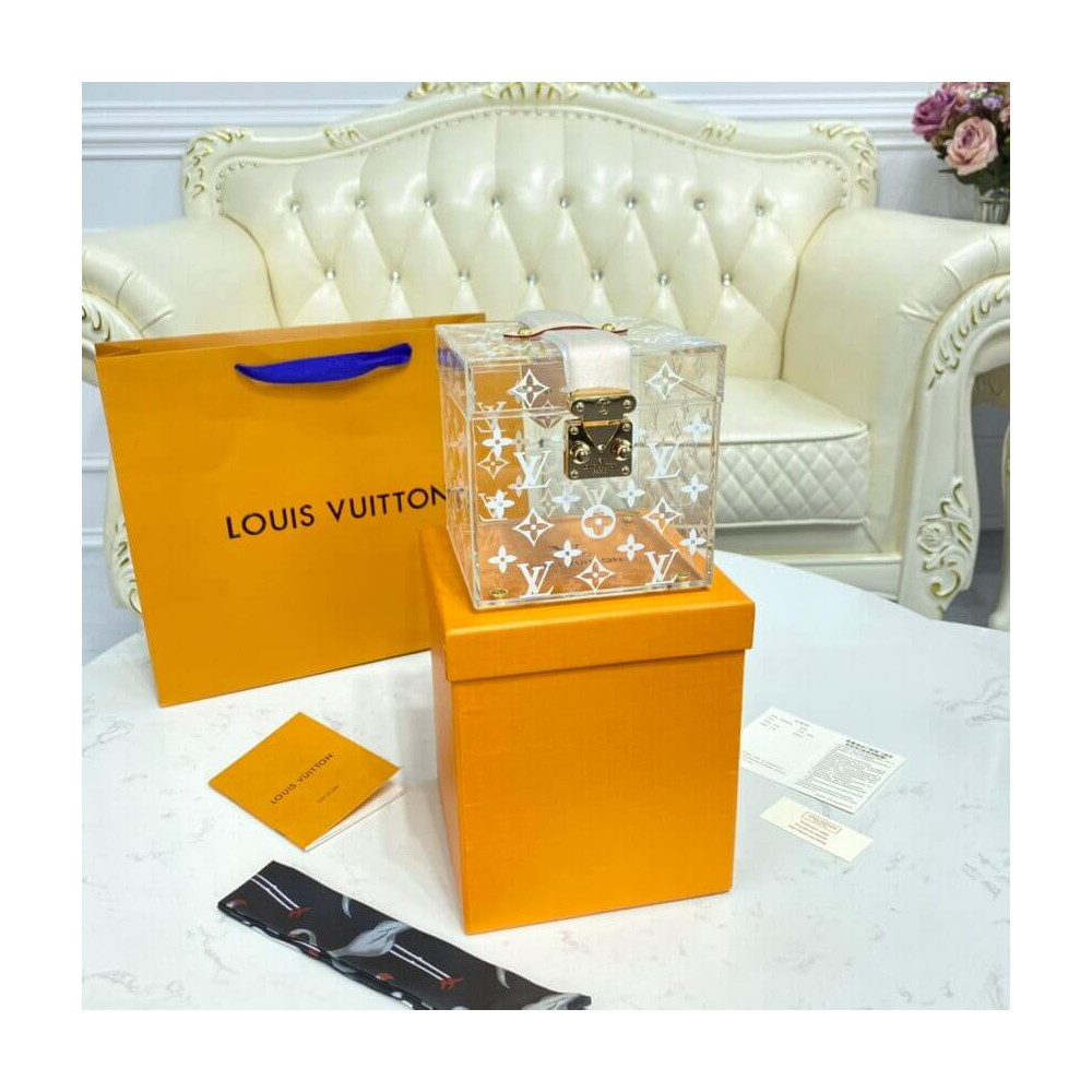 Louis Vuitton Cube Scott Box in Transparent GI0481