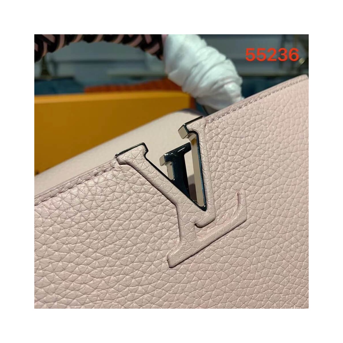 Louis Vuitton Taurillon Leather Capucines BB M55236