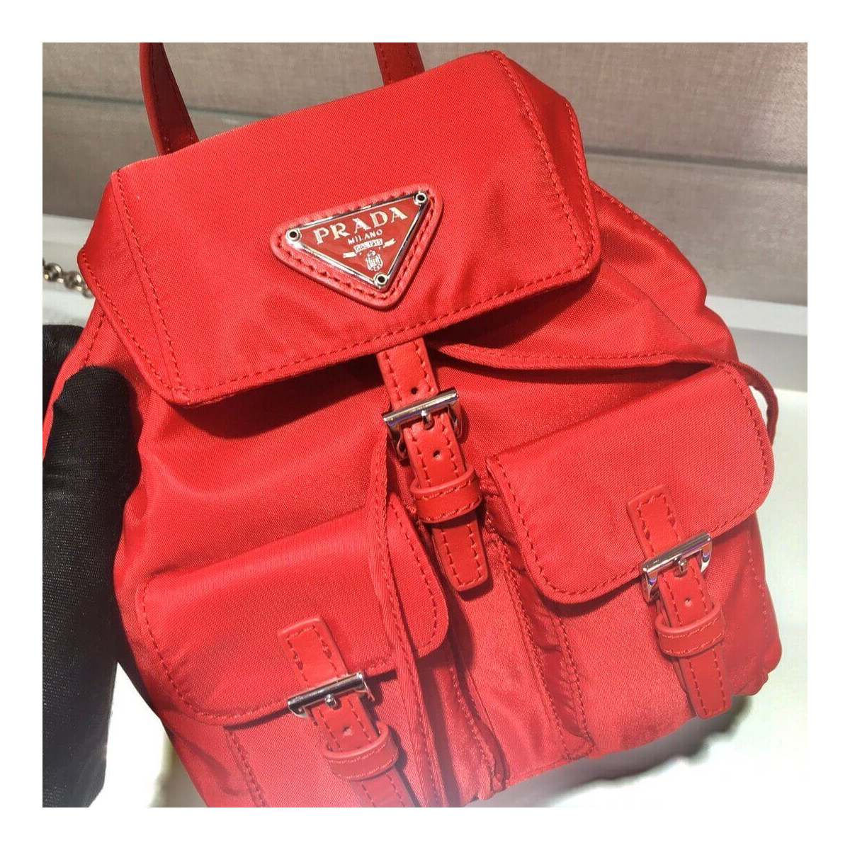 Prada Nylon Mini Backpack 1BH029