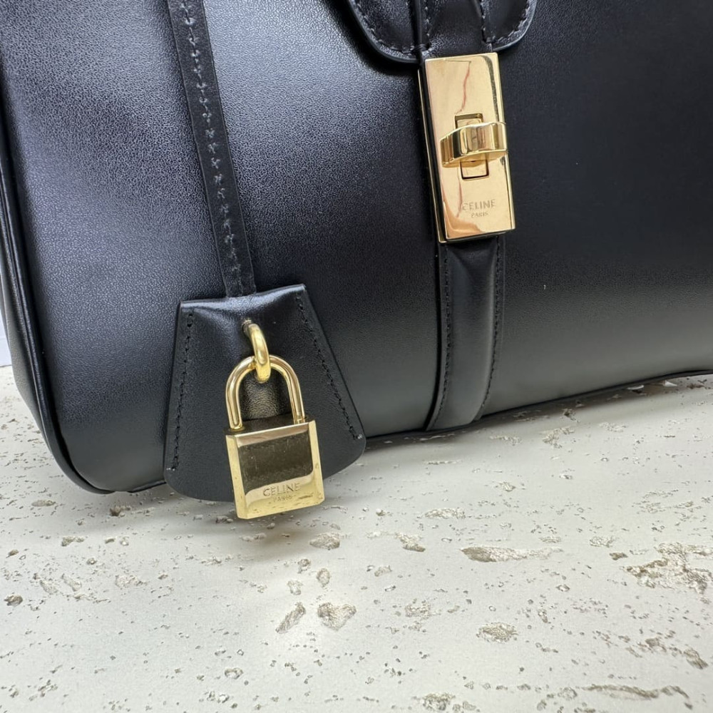 Celine Small 16 Bag In Satinated Calfskin 188003