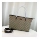 Gucci GG Supreme Zip Medium Tote Bag 353437