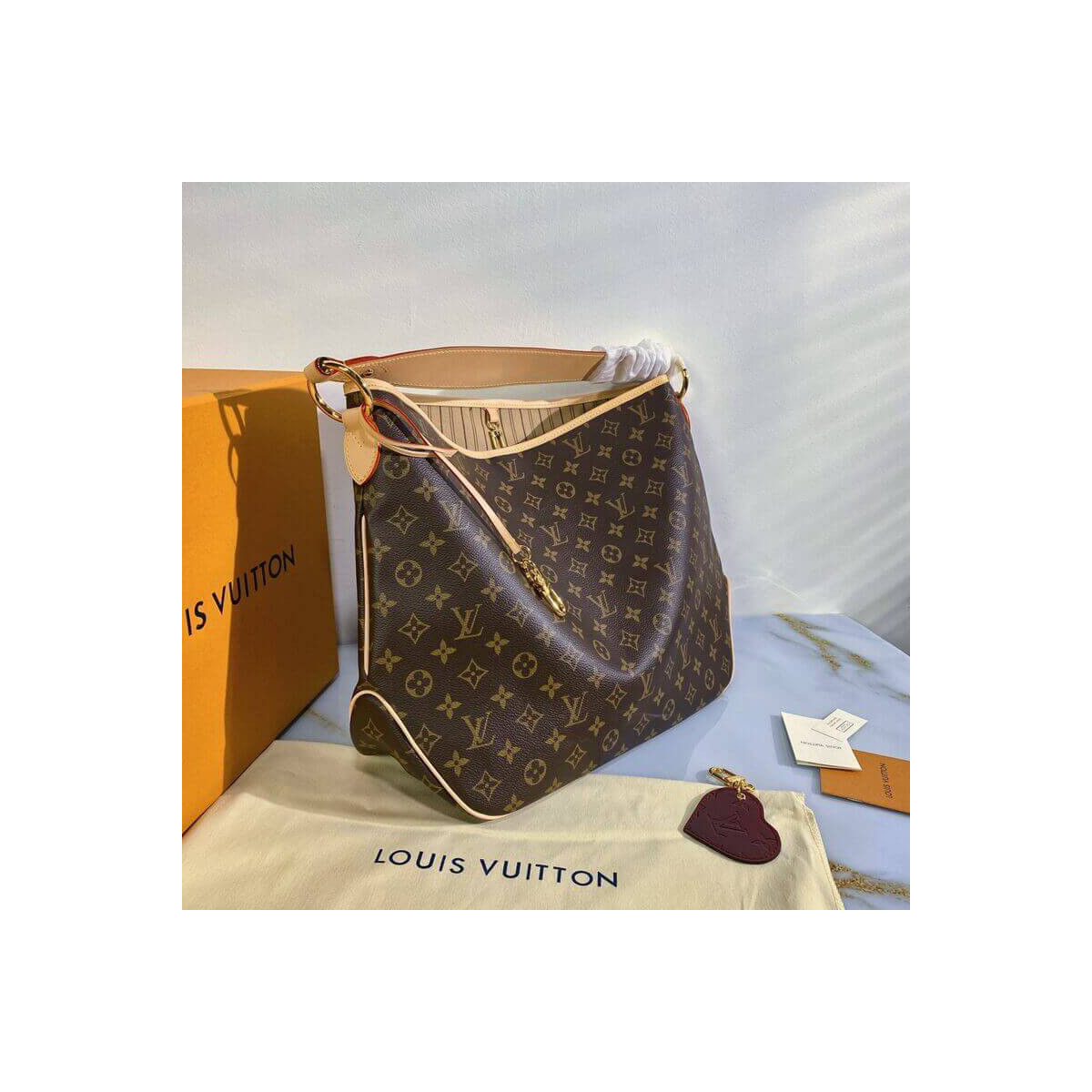 Louis Vuitton Monogram Canvas Delightful MM M50156