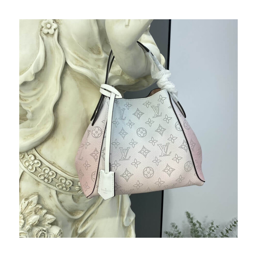 Louis Vuitton Hina PM Gradient Pink Mahina Leather M57858