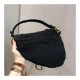 Christian Dior Saddle Bag in Camouflage Embroidery M0446