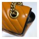 Gucci GG Marmont Small Shoulder Bag 443497 Cognac