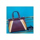 Gucci Zumi Smooth Leather  With Stripes Small Top Handle Bag 569712