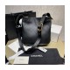 Chanel Hobo Handbag Calfskin Black AS2844