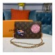 Louis Vuitton Print Double Zip Pochette M67561