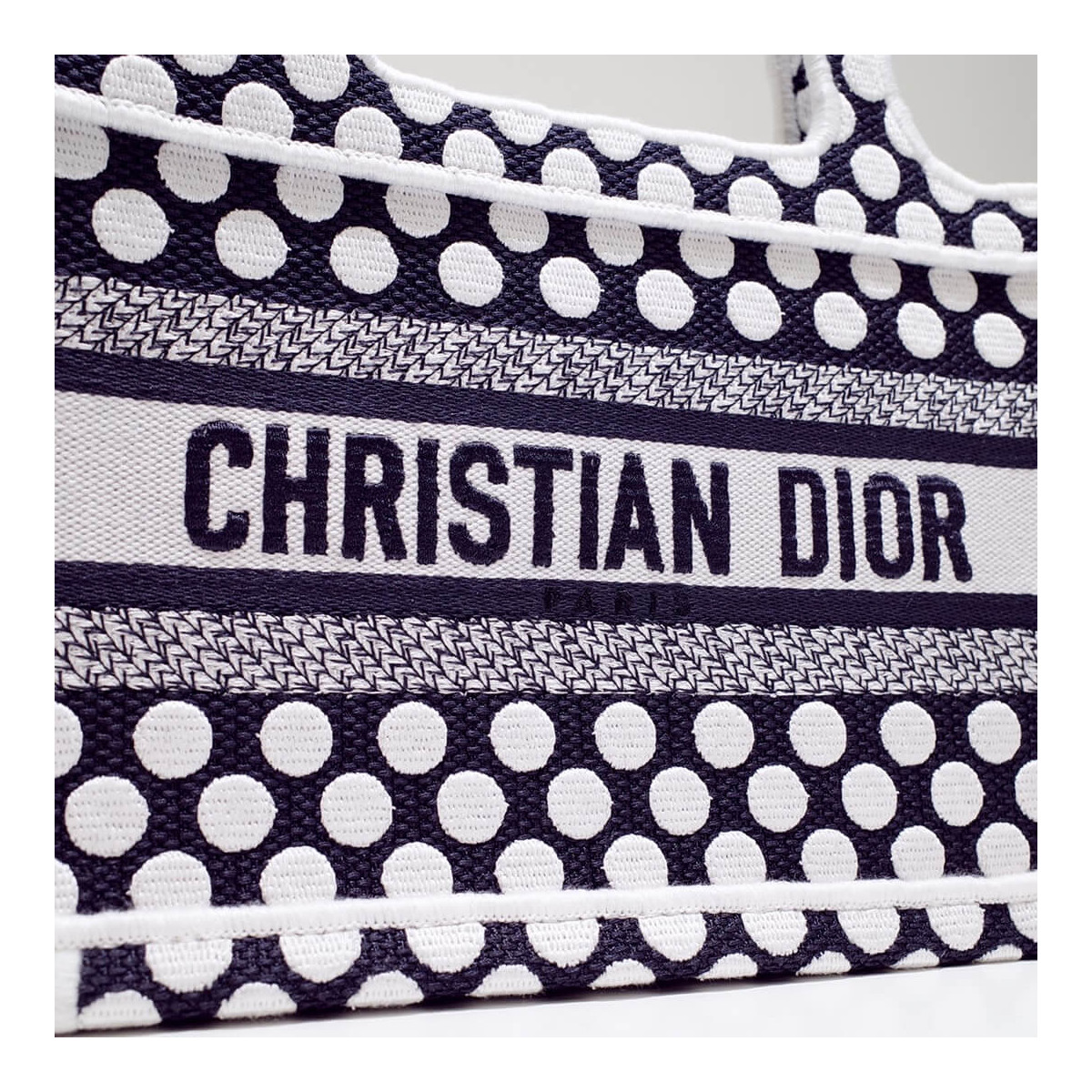 Dior Polkadot Dioramour Mini Book Tote Bag S5475