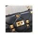 Valentino Roman Stud The Shoulder Bag In Nappa With Chain 1189S