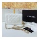 Chanel WOC With CC Details On Strap AP1450 in Lambskin