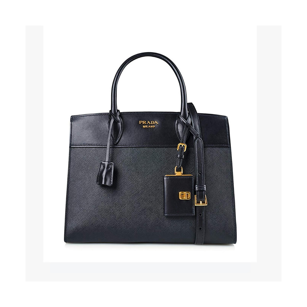 Prada Saffiano Leather Esplanade Bag 1BA047