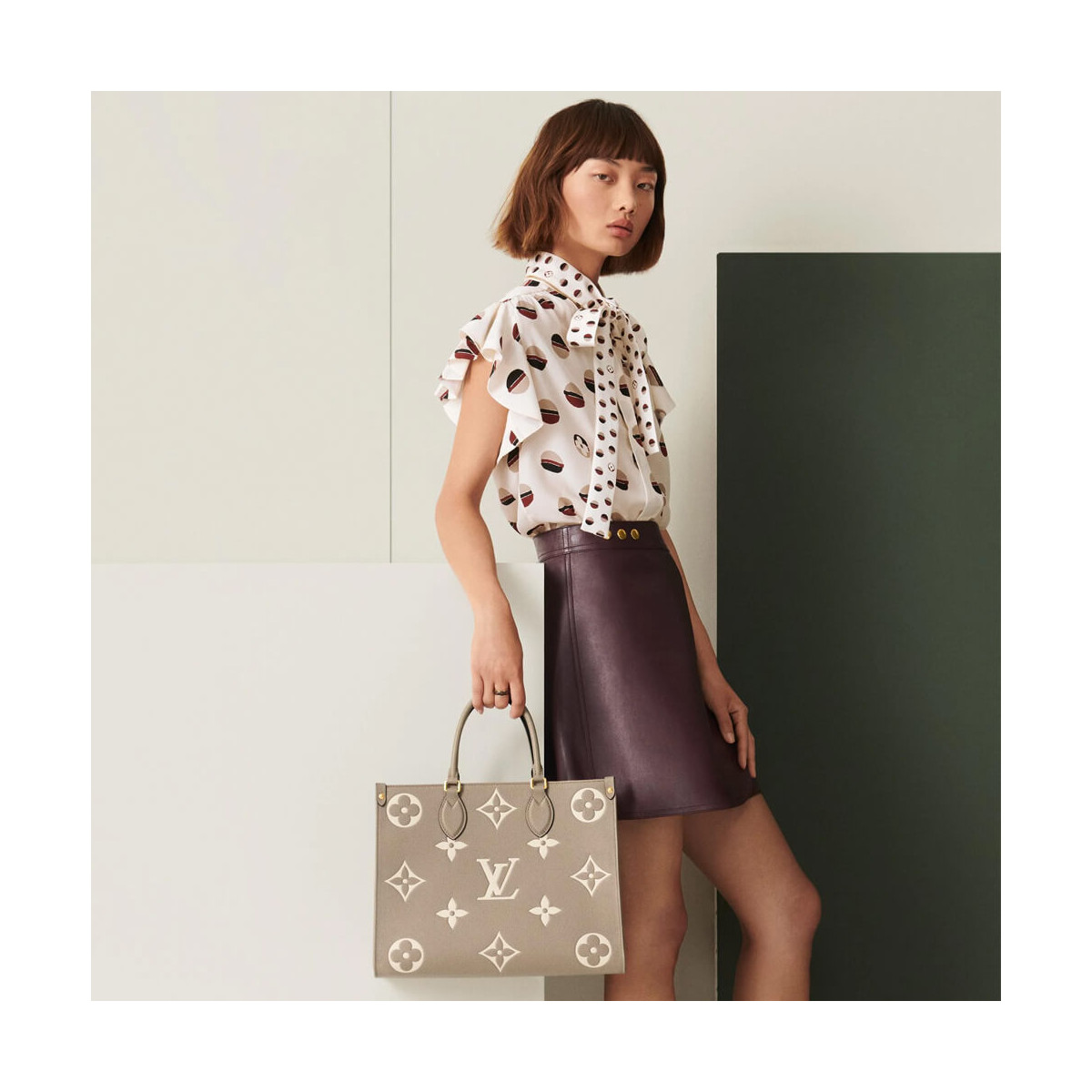 Louis Vuitton Onthego MM M45494 M45495