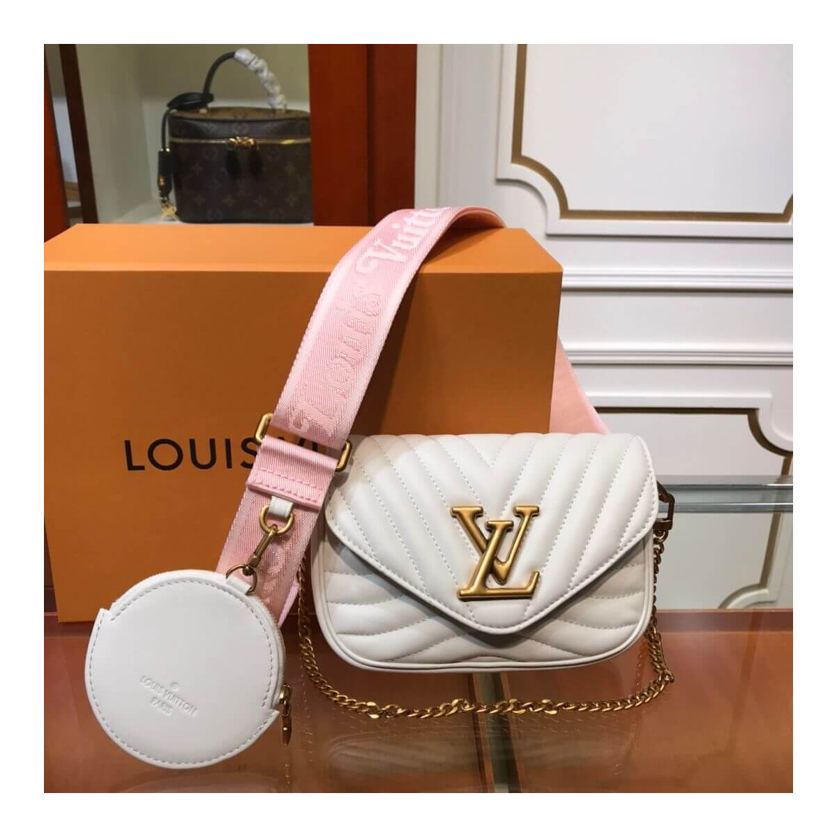 Louis Vuitton New Wave Multi-Pochette M56461 M56466 M56471